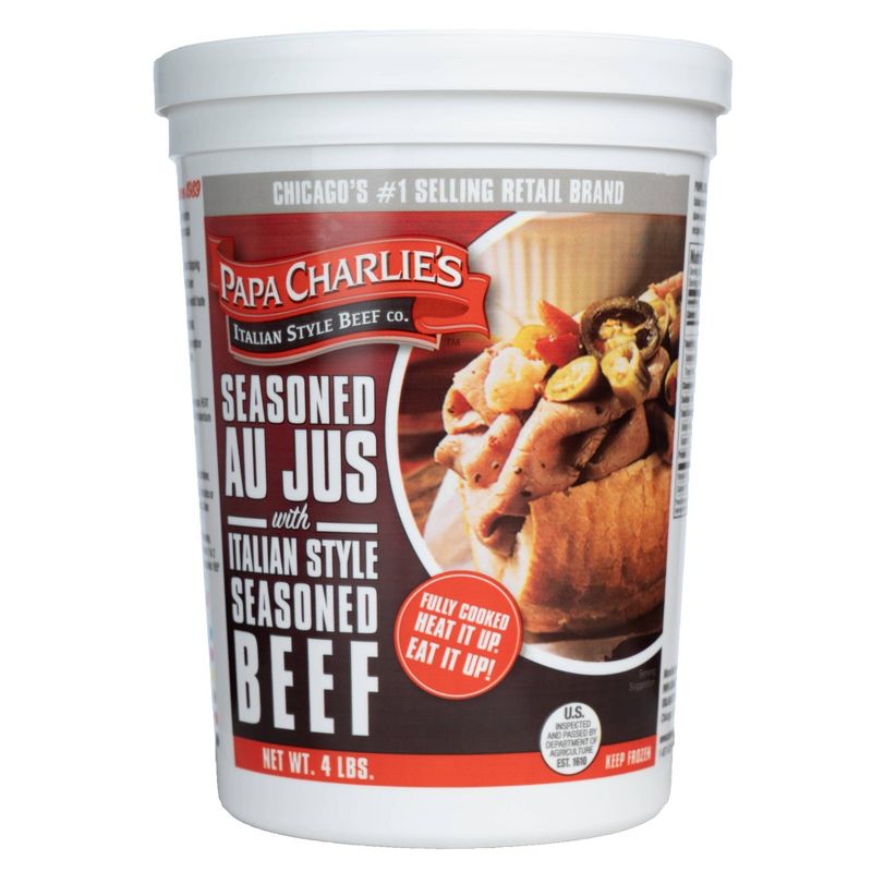 Papa Charlie's Italian Beef - 64oz
