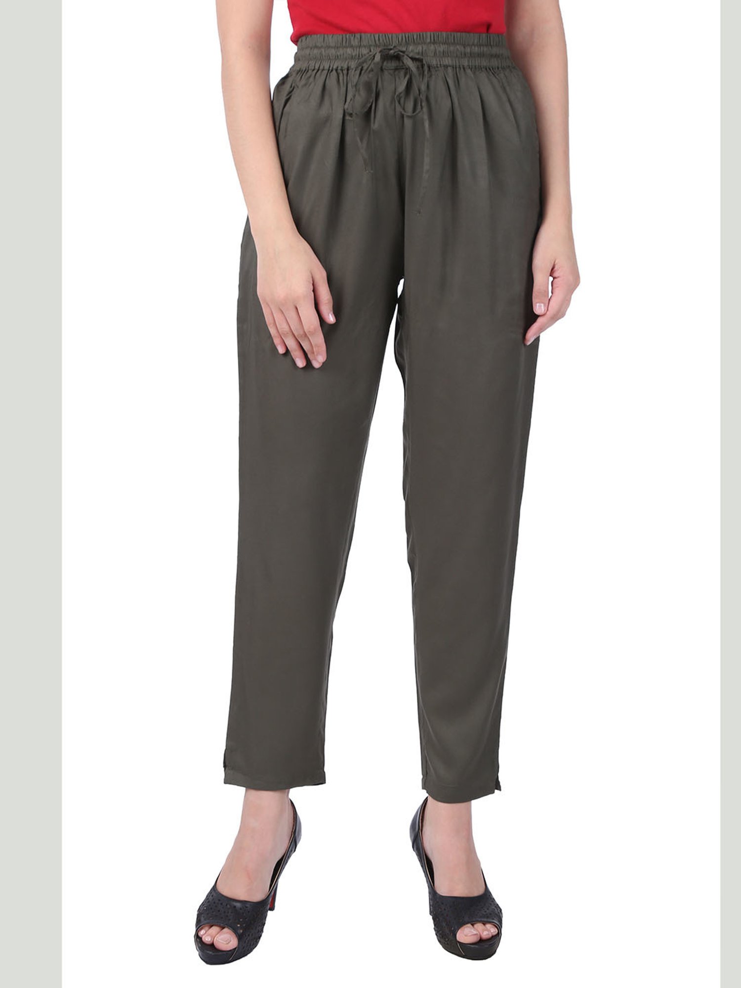 Amukti Dark Olive Pants