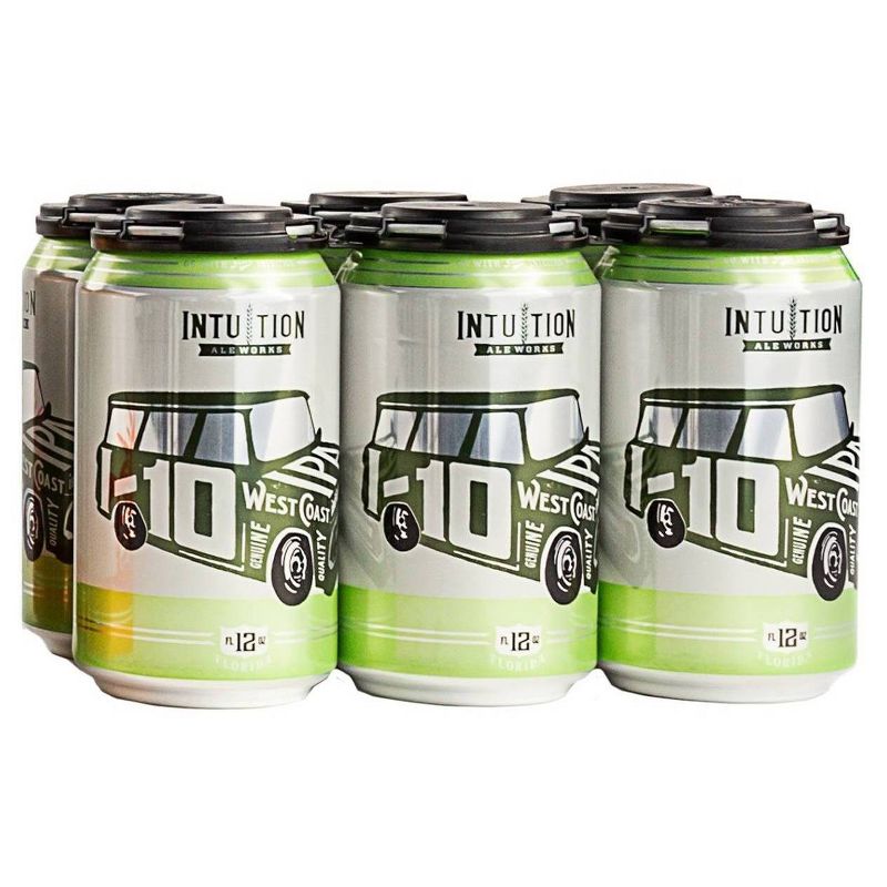 Intuition I-10 IPA Beer - 6pk/12 fl oz Cans