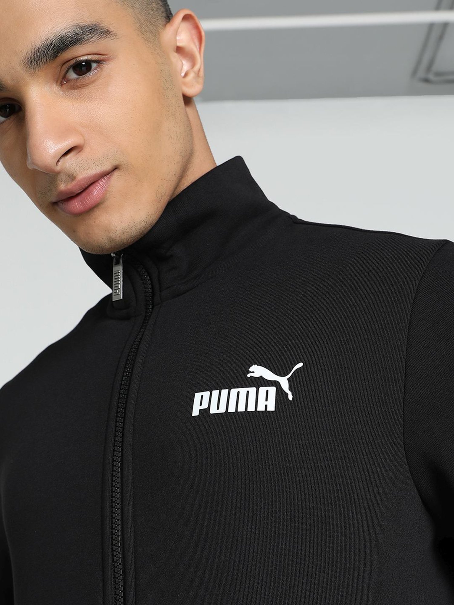 Hummel Blue Regular Fit Solid Jacket