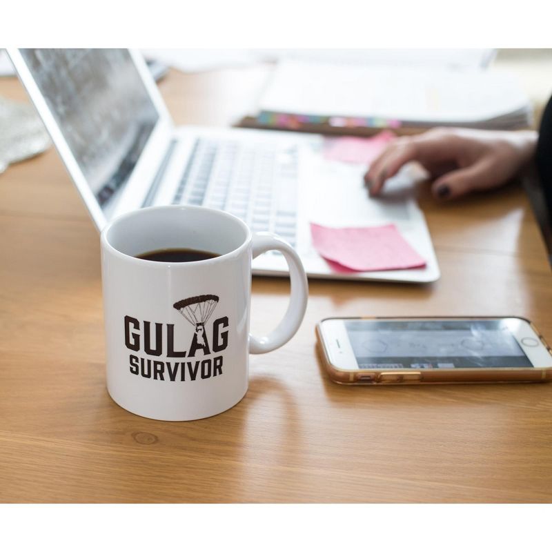 Surreal Entertainment Call Of Duty: Warzone "Gulag Survivor" Ceramic Mug Exclusive | Holds 11 Ounces