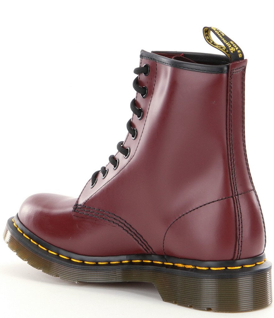 Dr. Martens Women's 1460 Smooth Leather Combat Boots