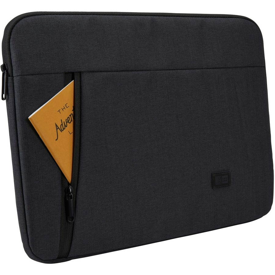 Case Logic Huxton Carrying Case (Sleeve) for 15.6" Notebook - Black - Polyester - 11.6" Height x 15.7" Width x 1.2" Depth