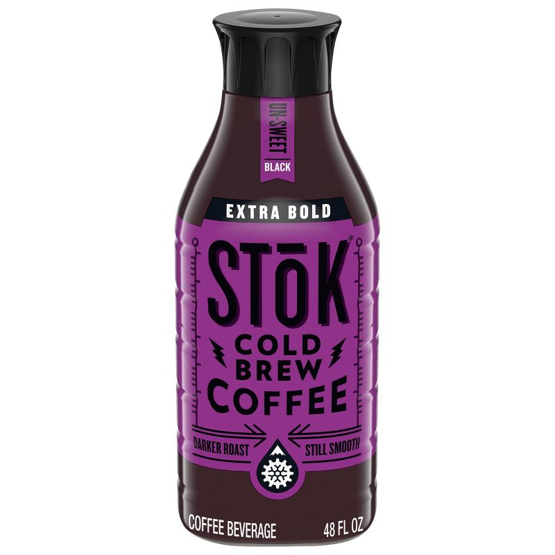 SToK Unsweetened Extra Bold Coffee - 48 fl oz