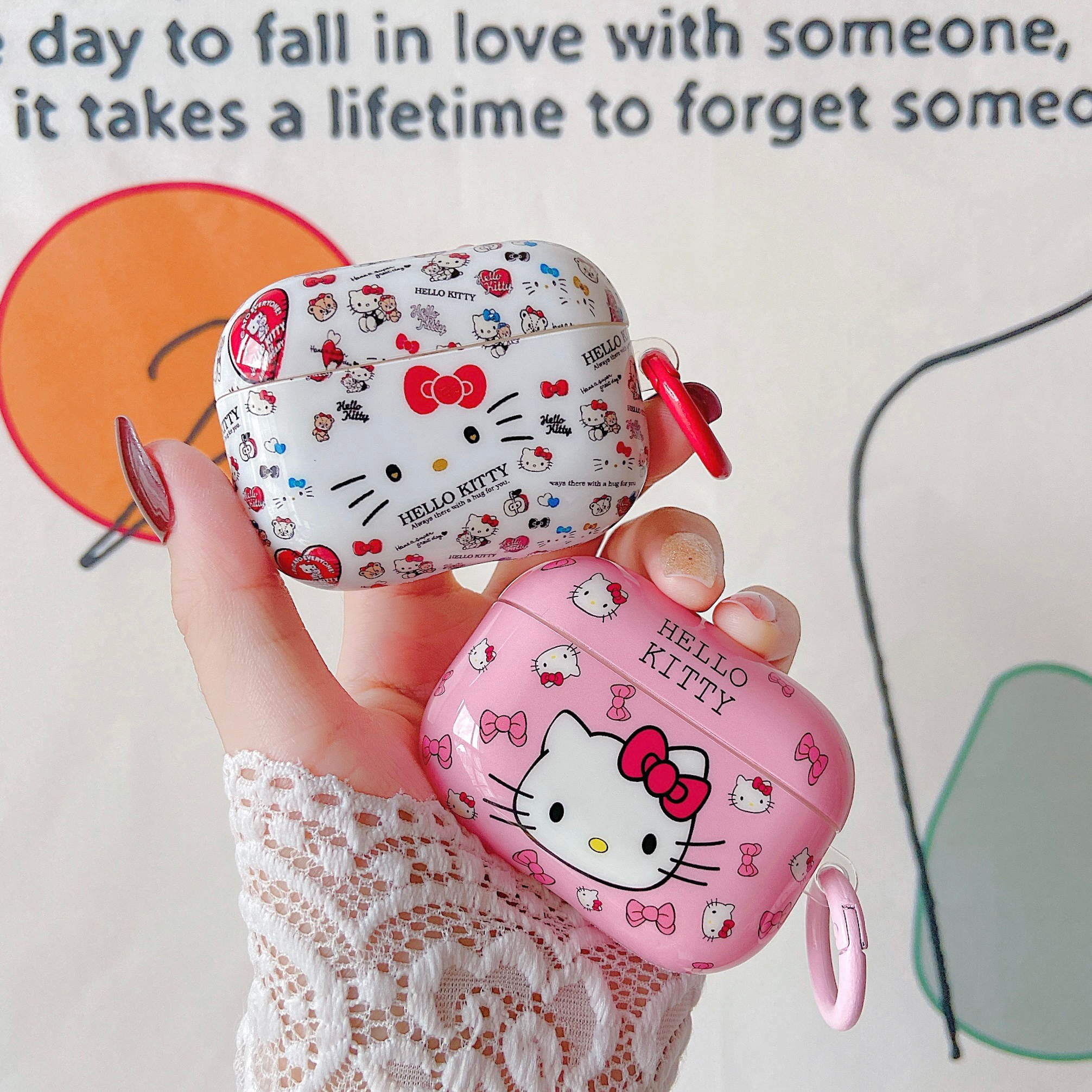 Case for AirPods Pro Case Cute Case for AirPods 3 Kids Girls Teens Women Boys With Pretty Design With Keychain Pretty Design