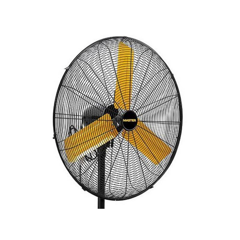 Air King 18" 1/6 HP 3-Speed Adjustable Height Floor Fan with Roll-About Stand