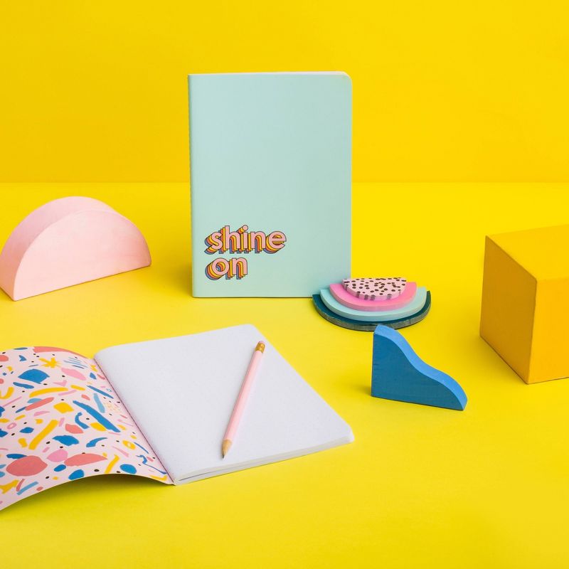 Dotted Journal Shine On Saddle Stitch - Ashley Mary