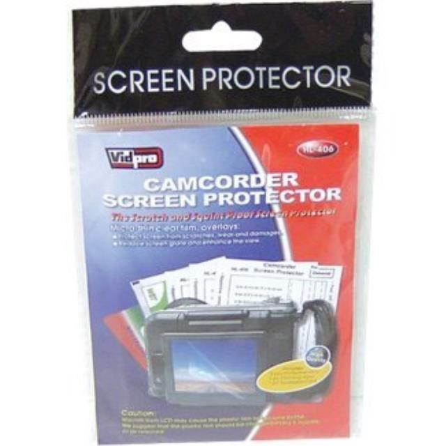vidpro digital camera/camcorder screen lcd protectors 1.74.0 in