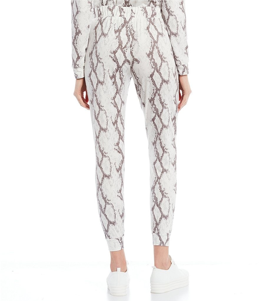 Angie High Rise Stripe Cargo Jogger Pants