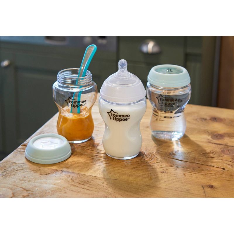 Tommee Tippee Closer to Nature Glass Bottle - 3pk/9oz