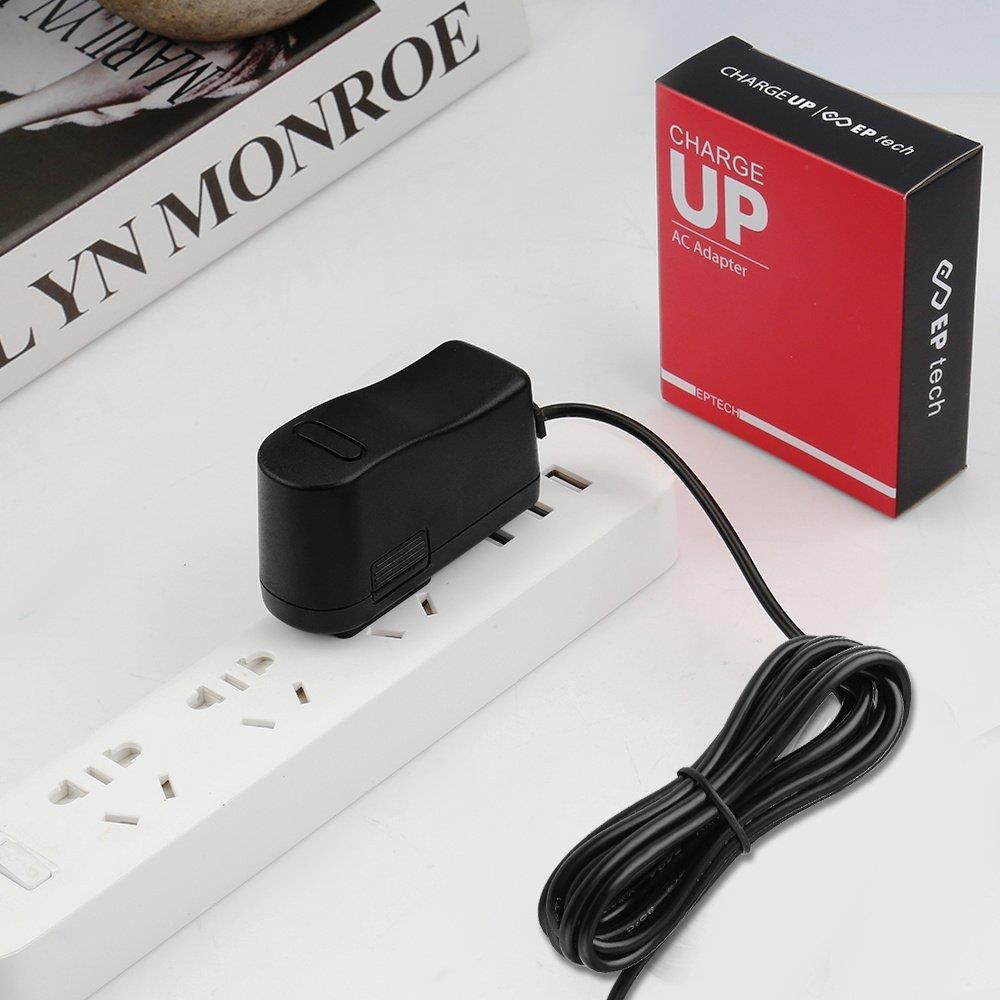 (6.6ft Long Cable) for SkyStreamX 4 Android TV Box Plug & Play Preloaded 4 Quad Core CPU/Octa Core GPU XBMC AC DC Adapter