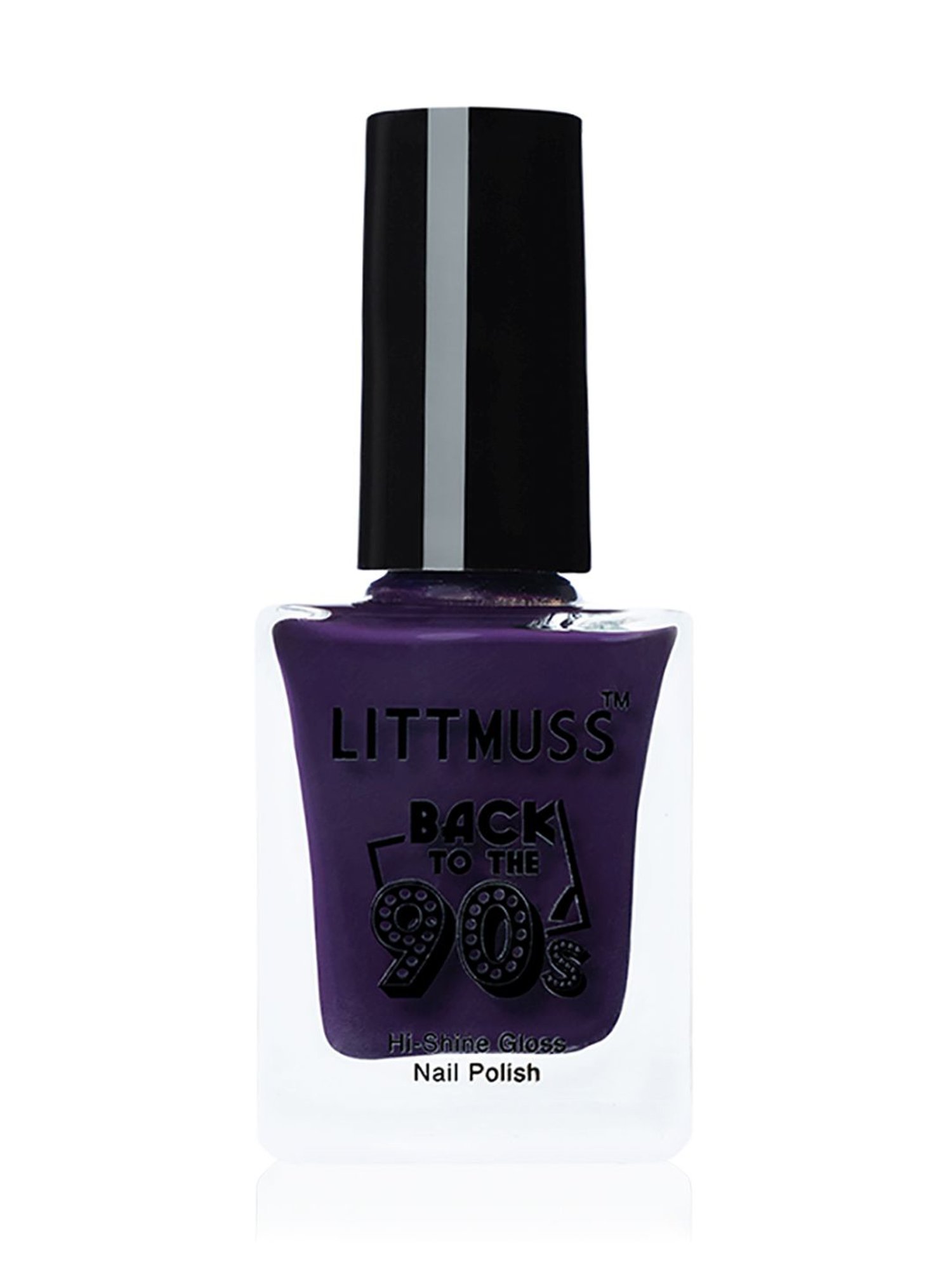 Littmuss Back To The 90's Hi Shine Gloss Nail Polish Purple Velvet 050 - 9.5 ml
