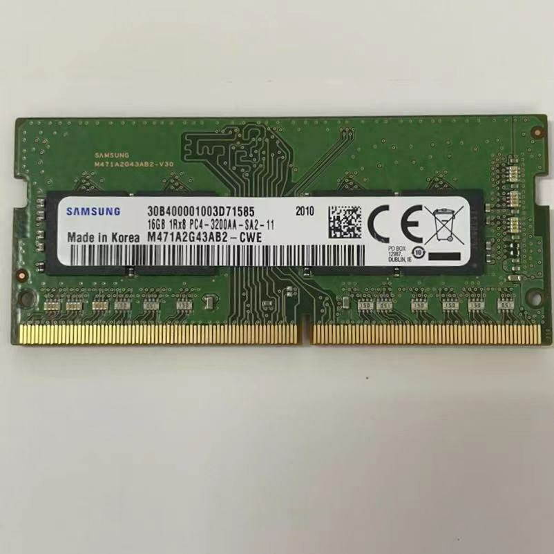 Samsung 16GB M471A2G43AB2-CWE DDR4 1Rx8 PC4-3200AA-SA2-11 SODIMM Laptop Memory Ram