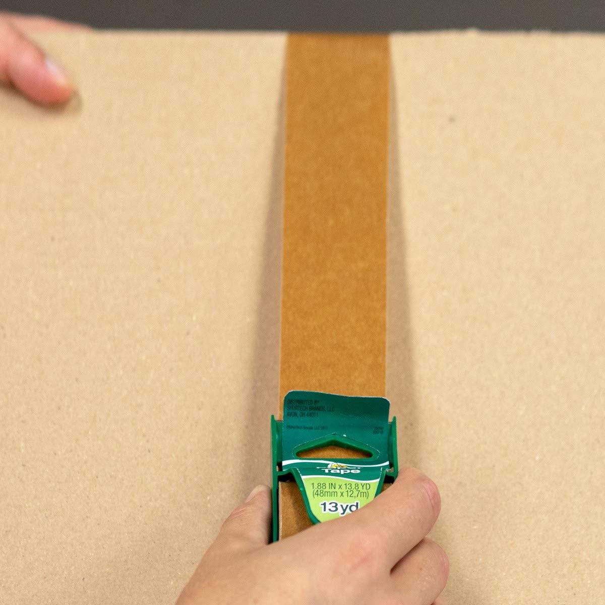 Duck Brand Self-Adhesive Paper Tape, 1.88 Inches x 13 Yards, Tan (1379990)