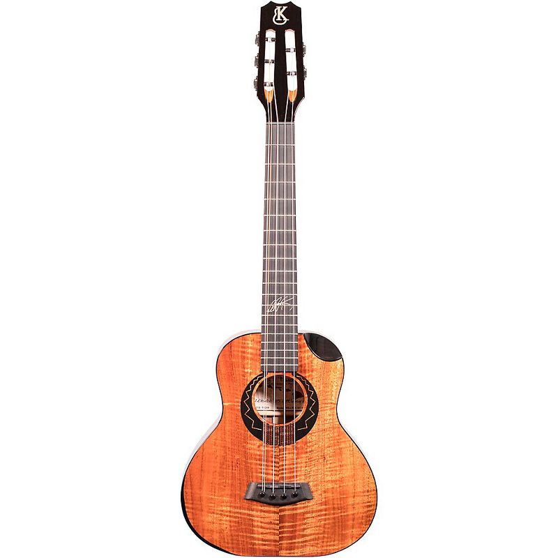 Kanile'a Ukulele Willie K 5-String Super Tenor Ukulele Gloss Natural