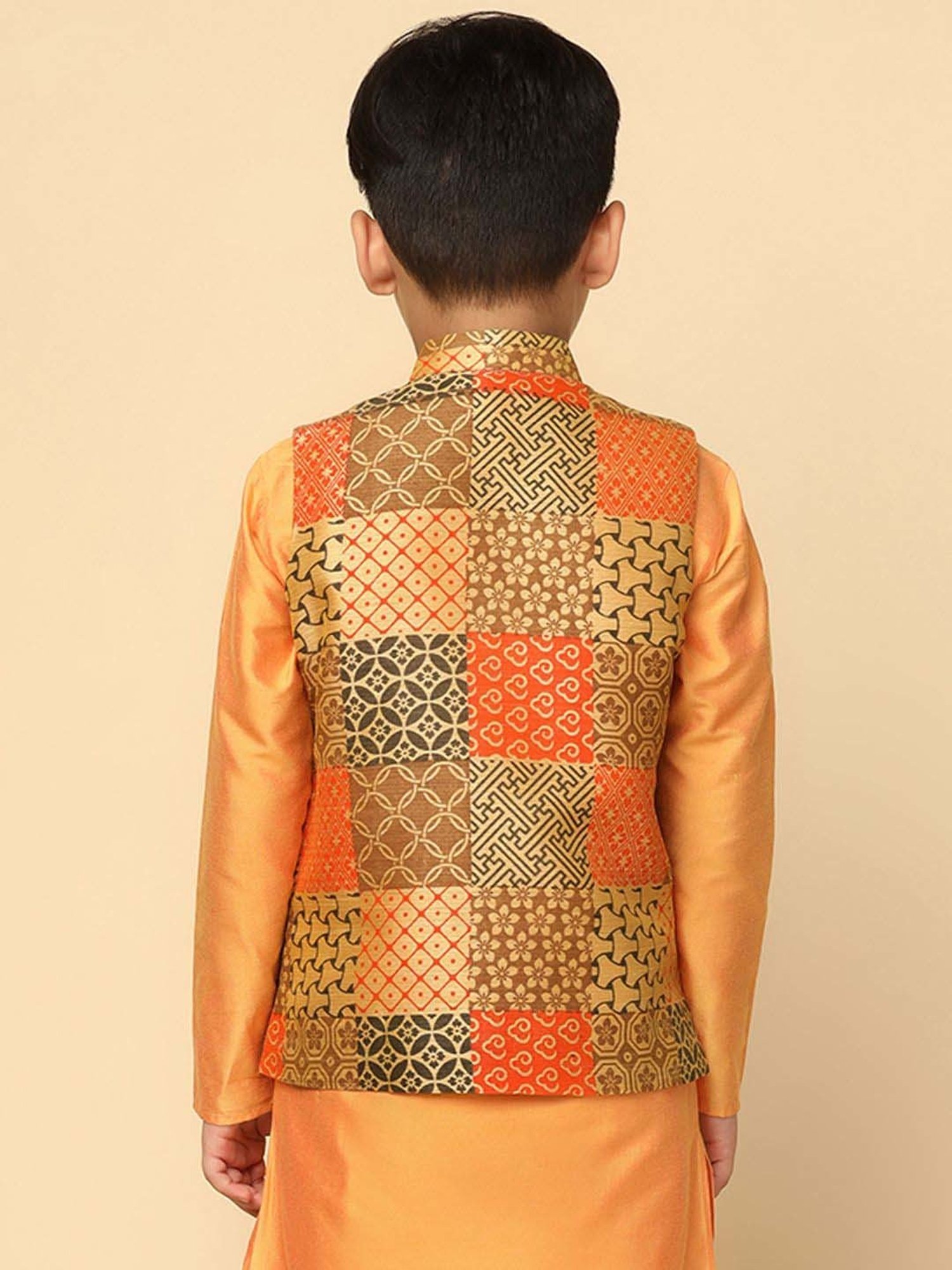 Blue Giraffe Kids Maroon Solid  Blazer