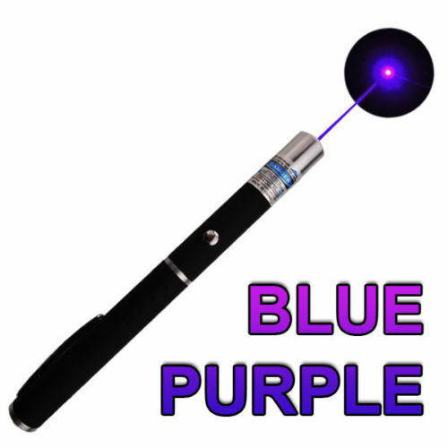 3PCS Green + Blue Violet + Red Light Beam Powerful 5MW Laser Pointer Pen