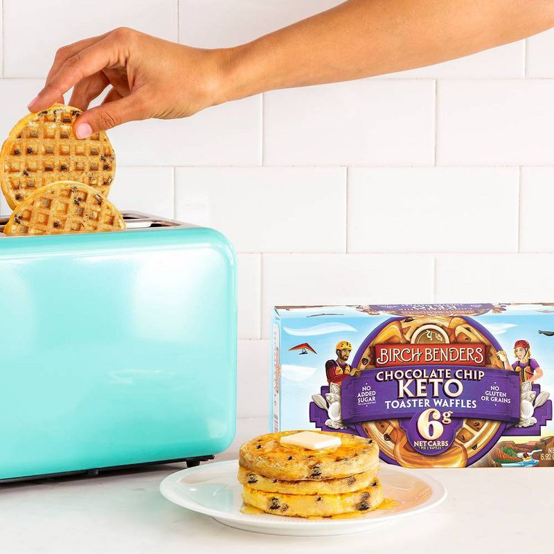 Birch Benders Keto Chocolate Chip Frozen Waffles - 6ct/5.92oz