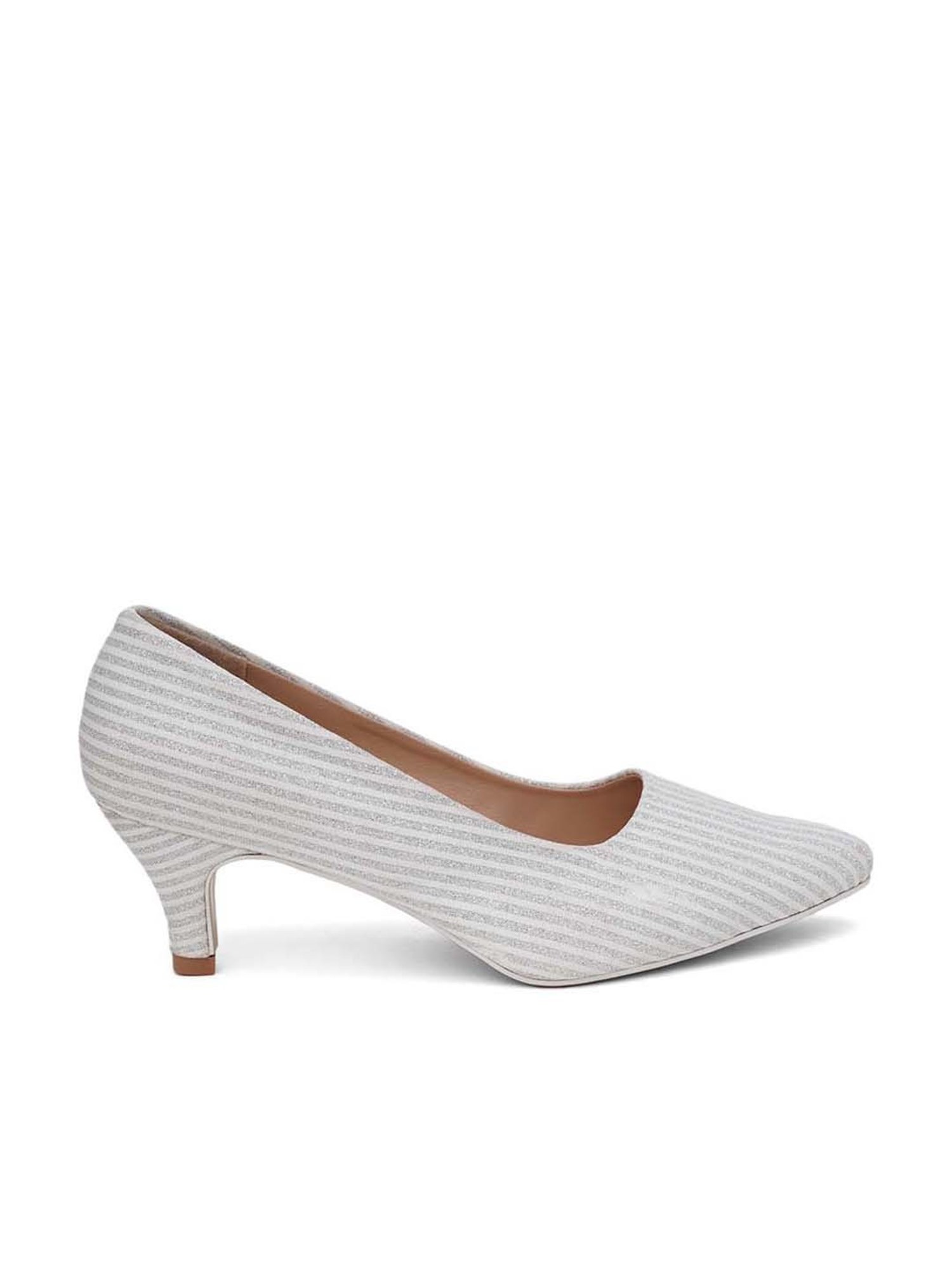 Sherrif Women's Silver Stiletto Pumps