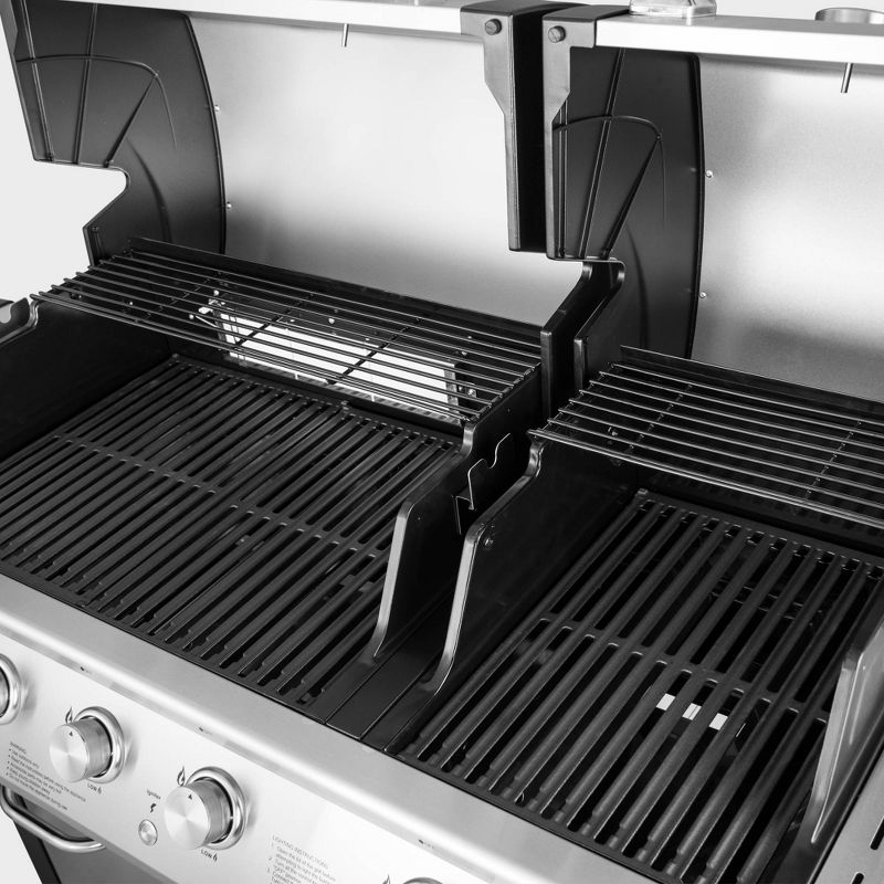 6 Burner Gas Grill with Infrared Burner Model MG6001-R - Royal Gourmet