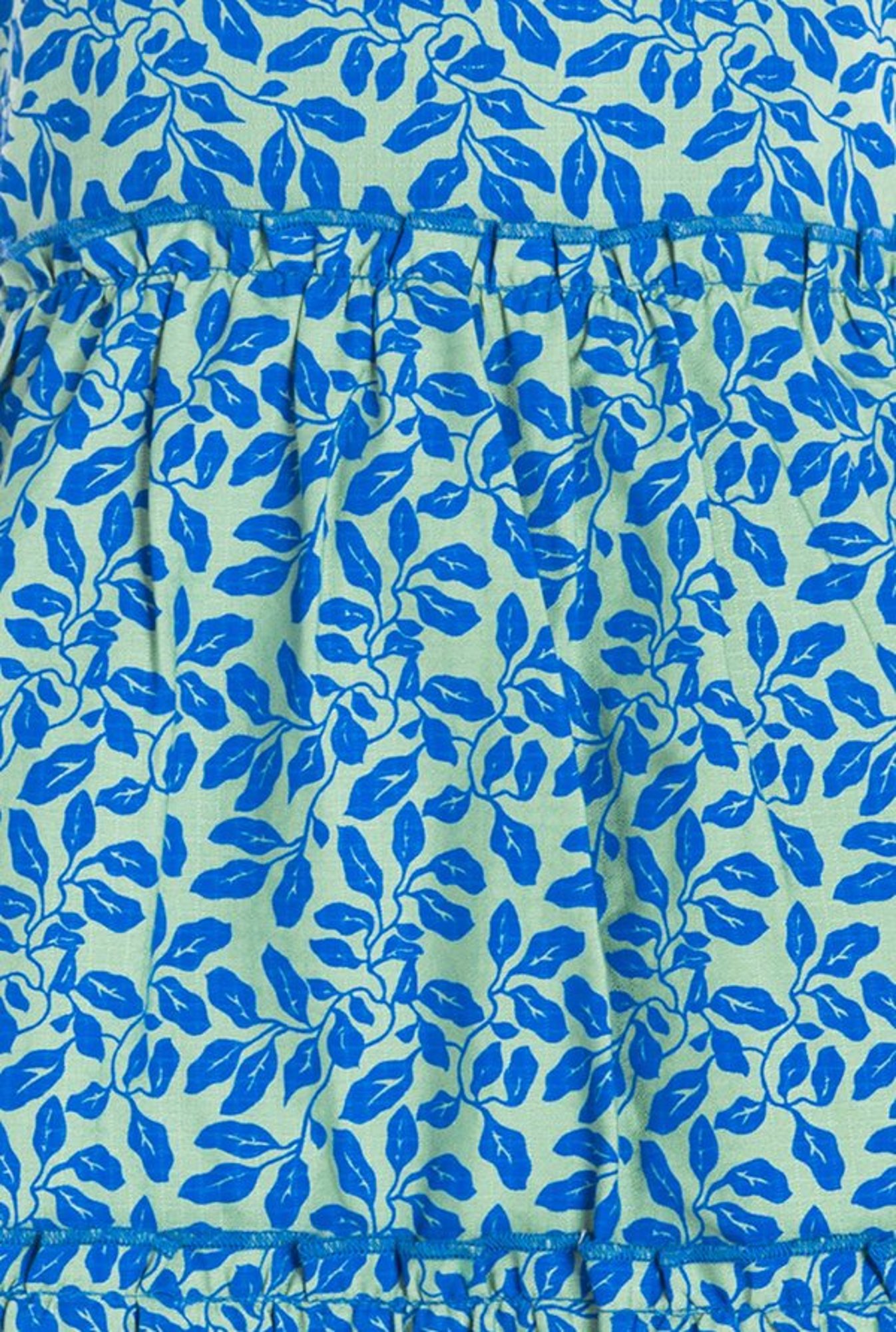 Cherry Crumble By Nitt Hyman Kids Blue Printed Dress