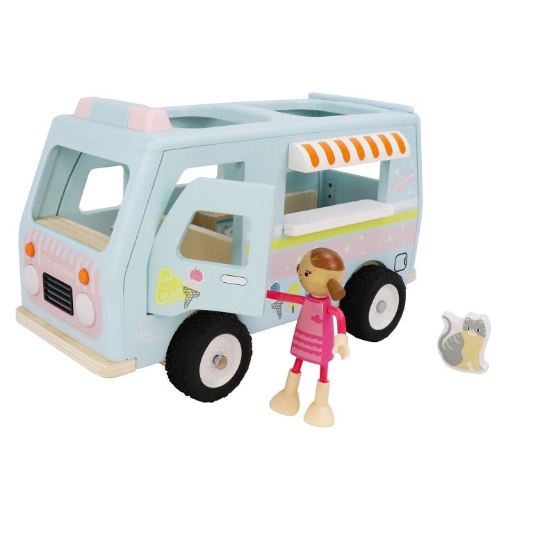 Leo & Friends Wooden Ice Cream Van