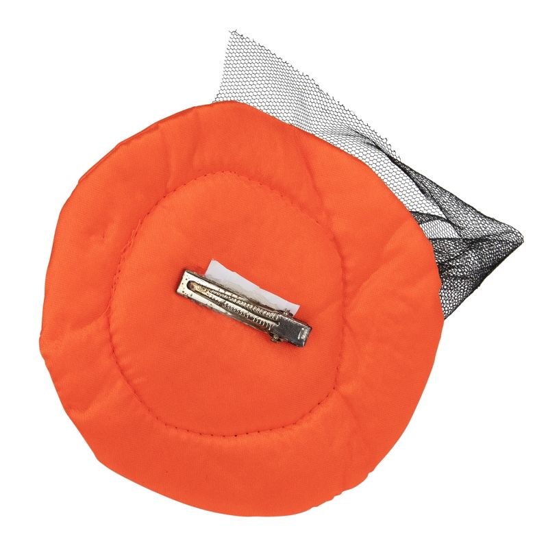 Northlight 8" Orange Hair Barrette Costume Accessory