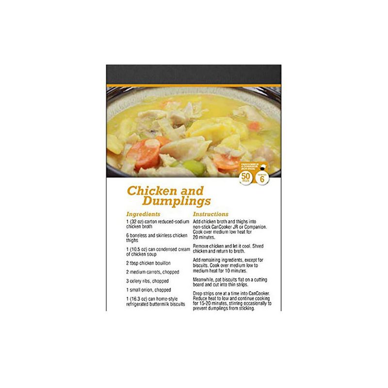 CanCooker Inc. CBVII-1004 CanCooker Over 100 Page, Kitchen-Tested 5 Meal Recipe Cookbook Volume 2 Everything From Breakfast to Dessert