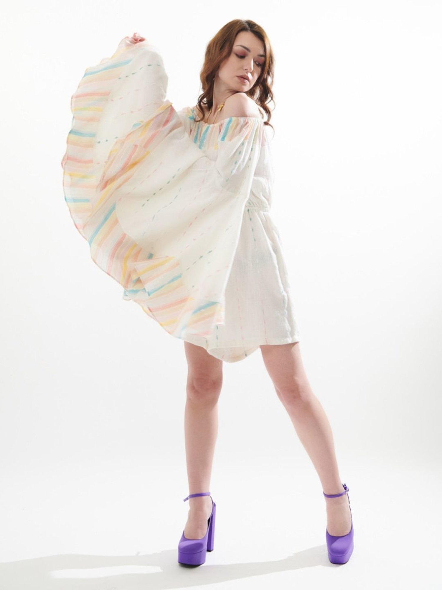 Cin Cin Multicolor Hodophilia James Playsuit