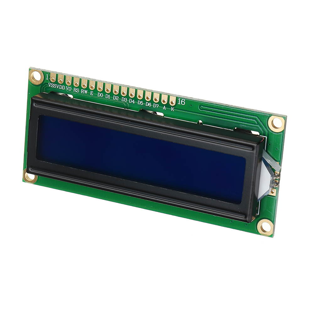 10Pcs 1602 Character LCD Display Module Blue Backlight for Arduino - products that work with official Arduino boards