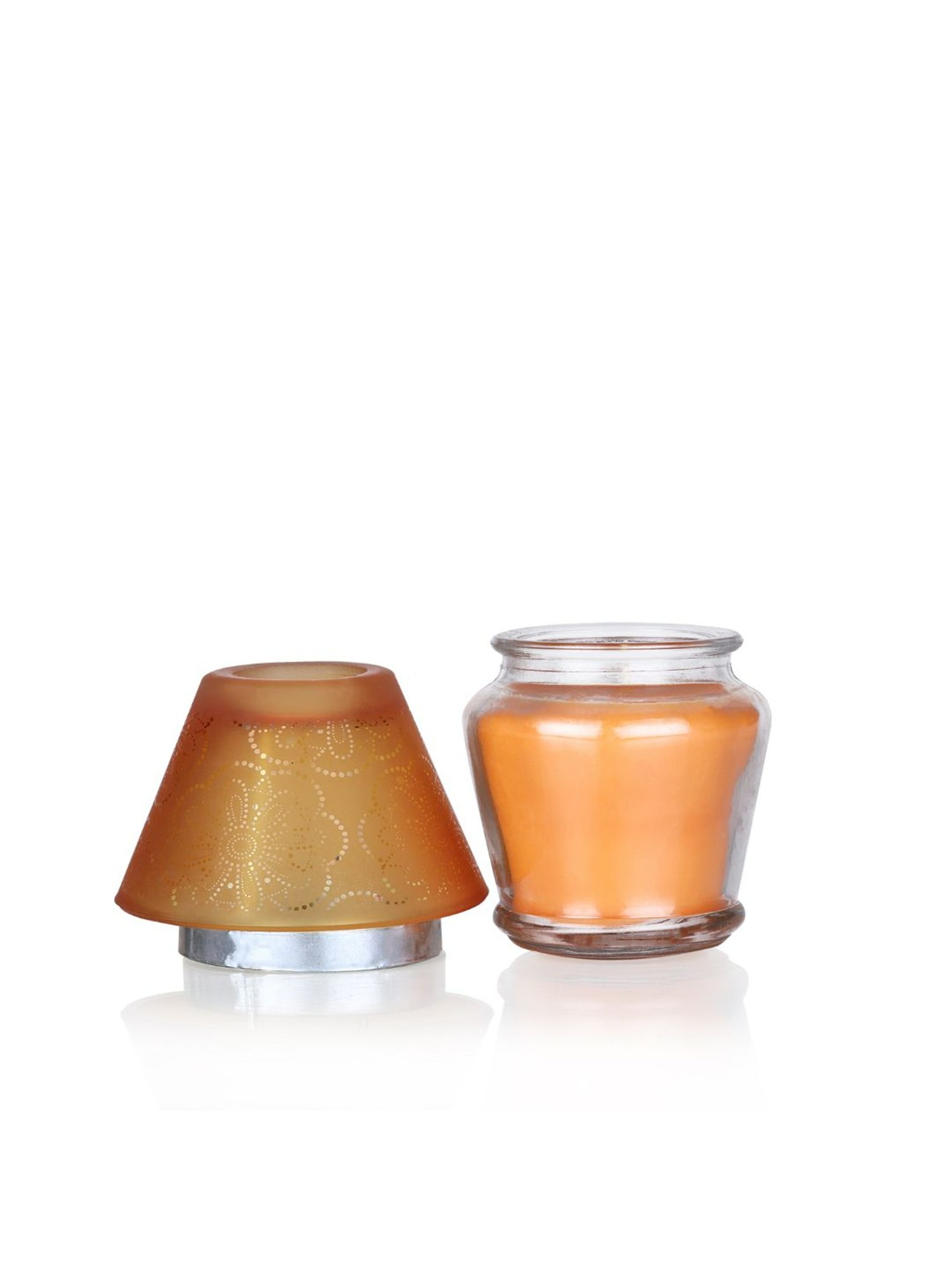 IRIS Orange Mandarin Lamp Shade Scented Candles