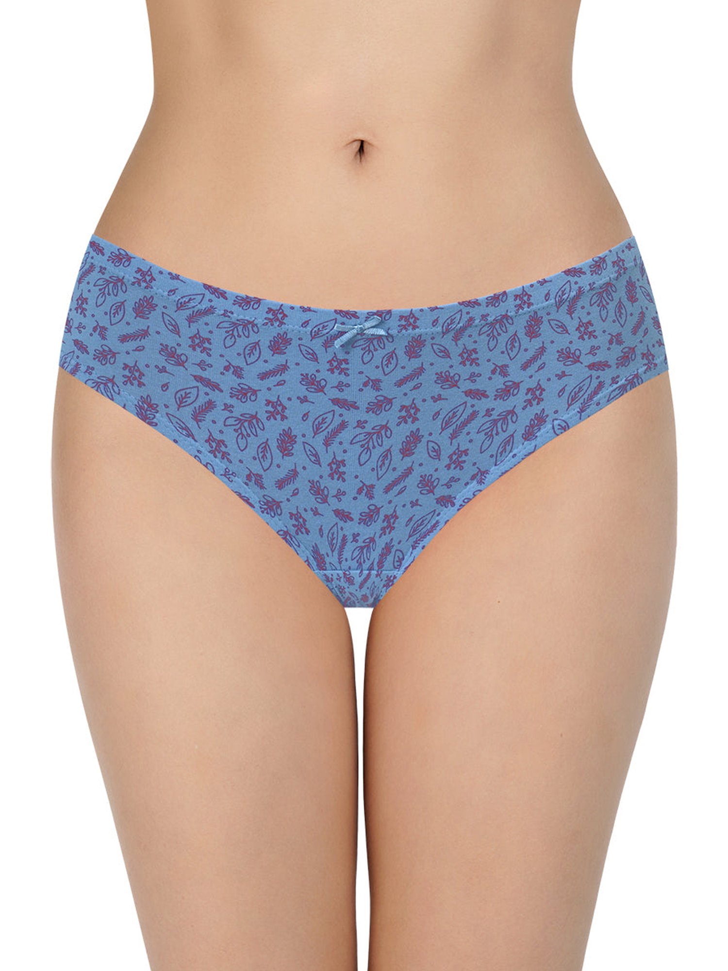 Lyra Assorted Color Cotton Printed Hipster Panties - Pack Of 4