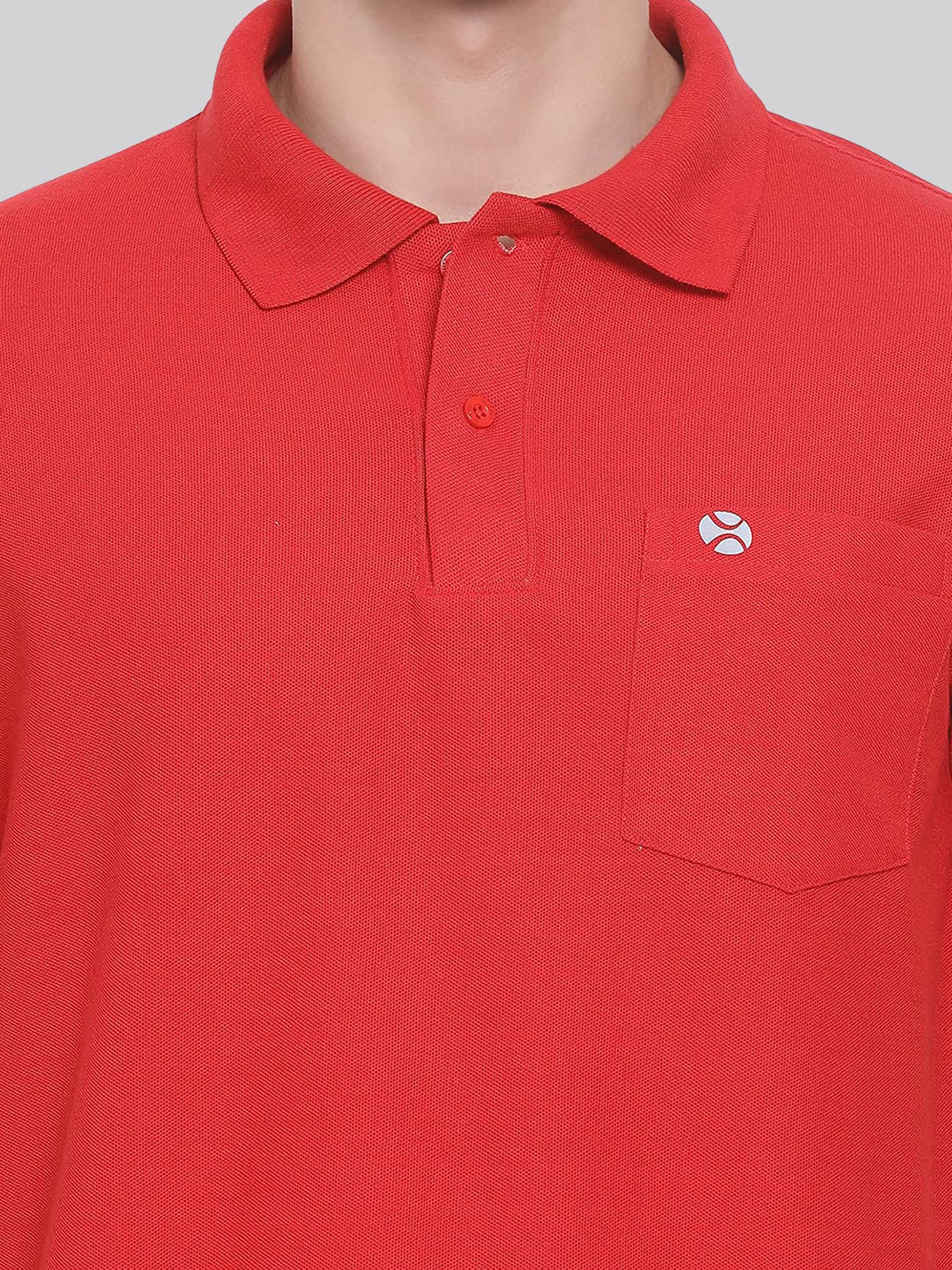 Lux Nitro Red Regular Fit Polo T-Shirt