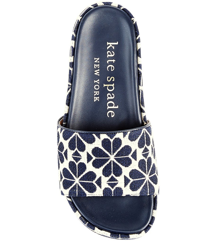 kate spade new york Breeze Jacquard Wedge Slides