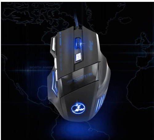 2014 3200DPI 8D MASTER T80 Optical Usb Gaming Mouse for PC Laptop RAZER WOW CS CF FPS