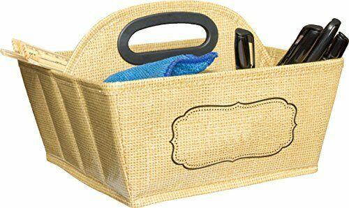 Teacher Created Resources Burlap Storage Caddy (tcr-20836) (tcr20836)