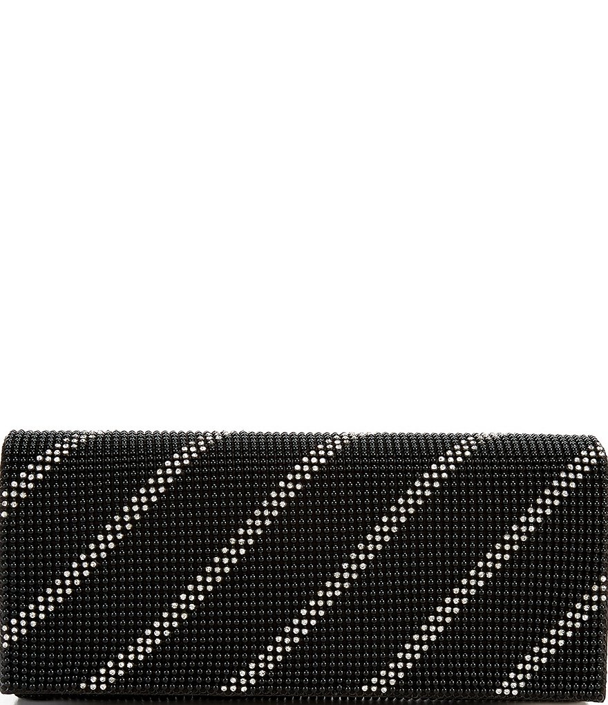 Kate Landry Satin Buckle Clutch Bag