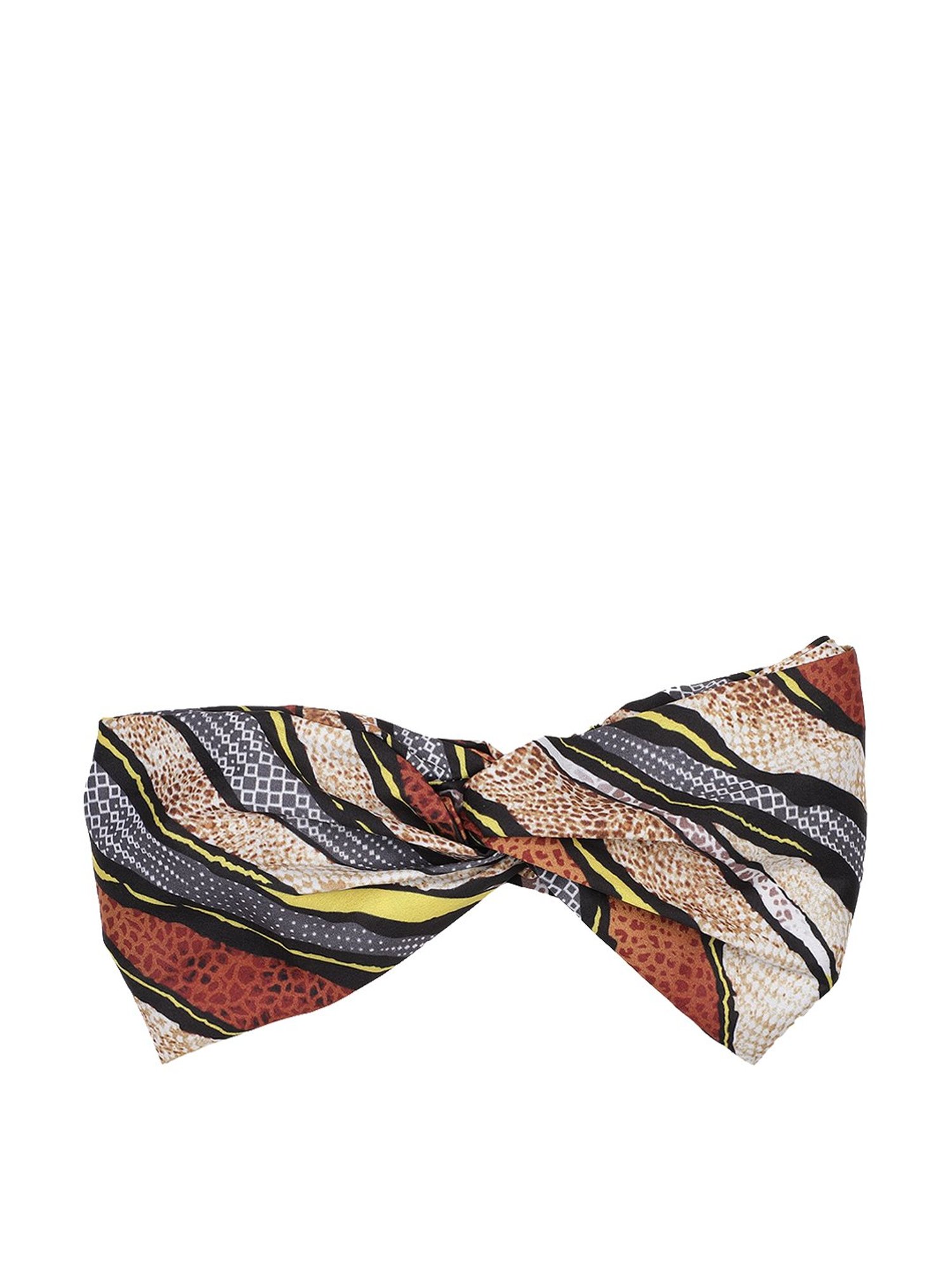 Aditi Wasan Multicolor Printed Head Bands Pack of 2