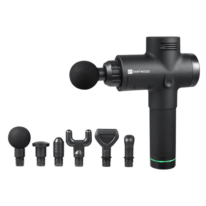 Dartwood Deep Tissue Massage Gun - Quiet and Portable Handheld Massager for Treating Muscle Soreness, Back Pain and Body Ache