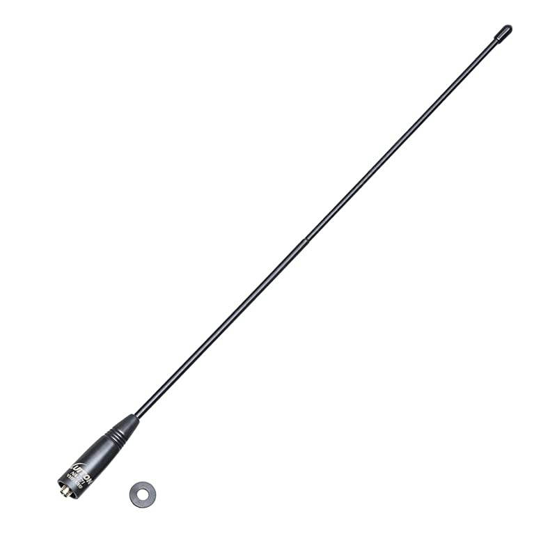 Walkie Talkie Antenna 156 Inch Whip Dual Band UV VHFUHF 144430Mhz Outdoor Ham Radio Antenna SMAF for UV82 UVB5 GT3 BFF8HP UV5RA UV5RE UV5R by  1 Pack