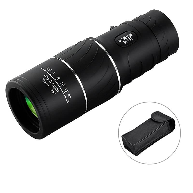 Monocular Dual Focus Optics Zoom Telescope Day amp Low Night Vision for Birds WatchingWildlifeHuntingCampingHikingTourismArmoringLive Concert 66m 8000m