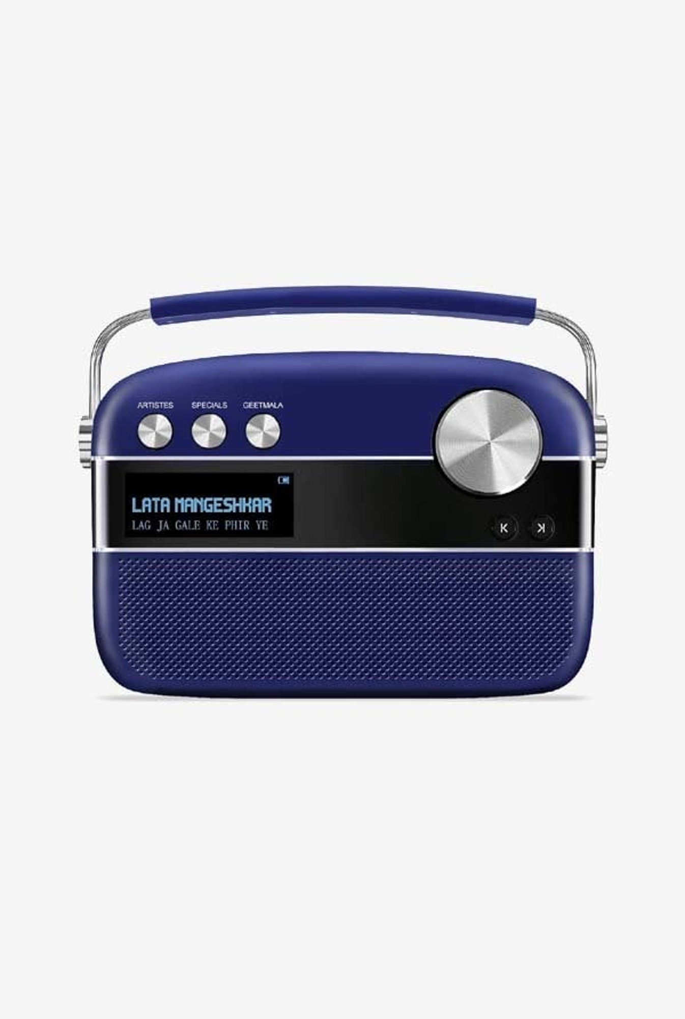 Saregama Carvaan SC230 Premium Portable Digital Music Player (Royal Blue)