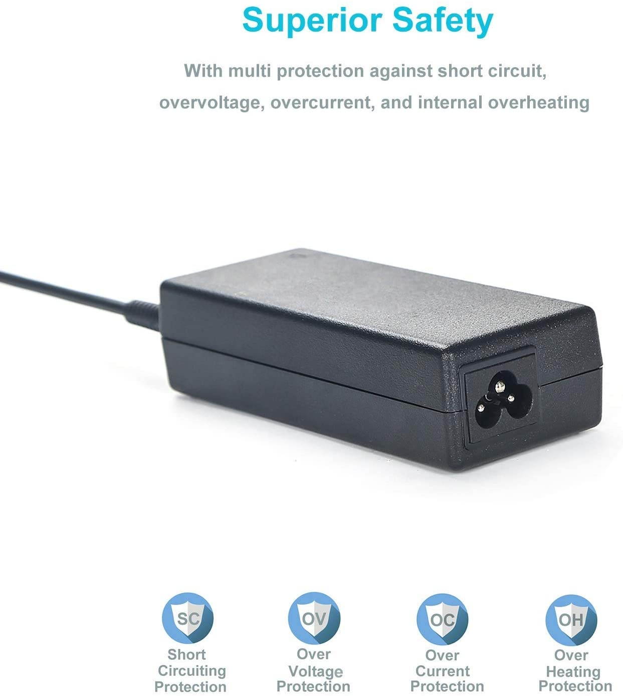 90W Charger Fit for Dell Latitude 14 Rugged 5424 Notebook P85G P85G001 AC Adapter Power Supply Cord