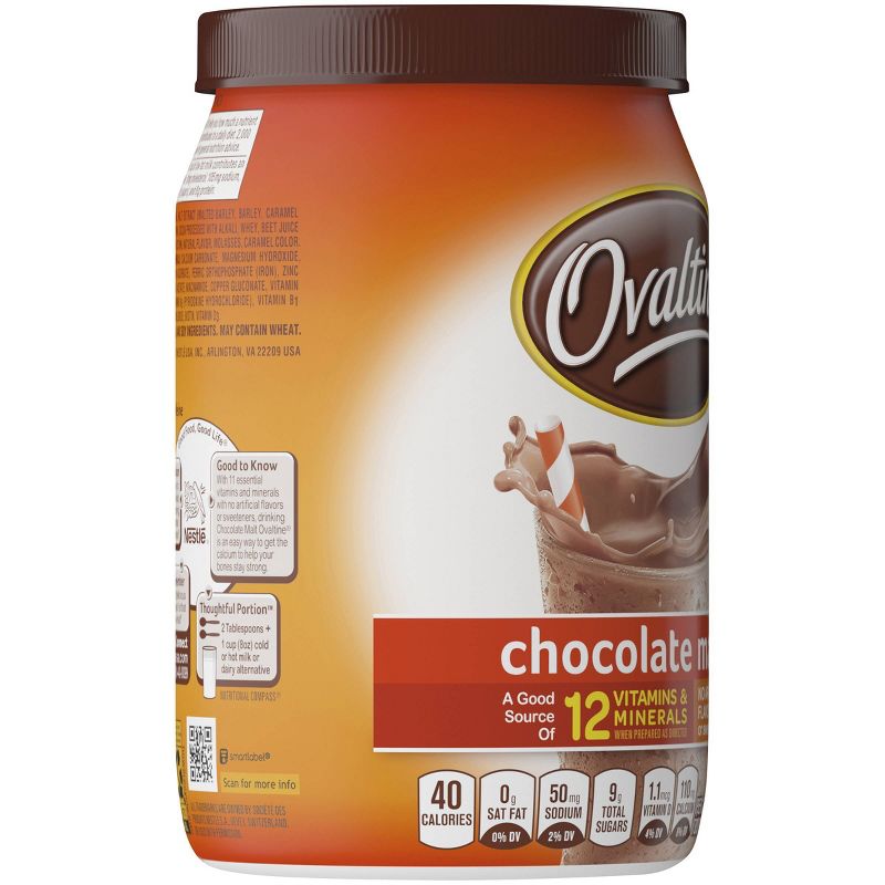 Ovaltine Rich Chocolate Mix - 18oz