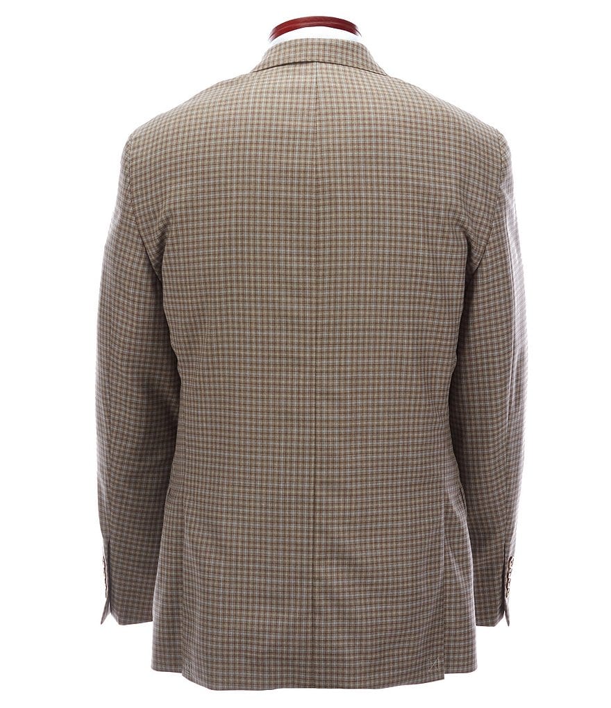 Hart Schaffner Marx Modern Fit Brown Fancy Wool Sportcoat