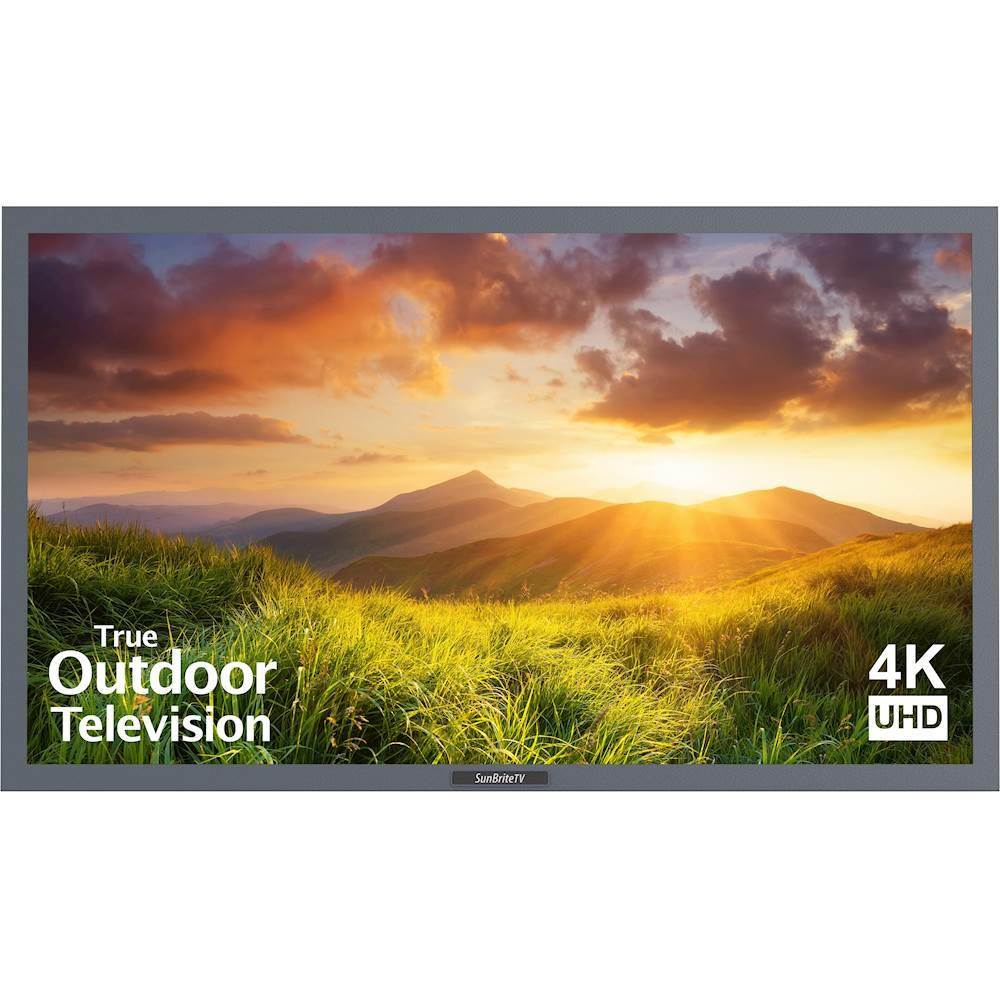 SunBriteTV - Signature Series - 43" Class (43" Diag.) - LED - Outdoor - Partial Sun - 2160p - 4K Ultra HD TV - Silver