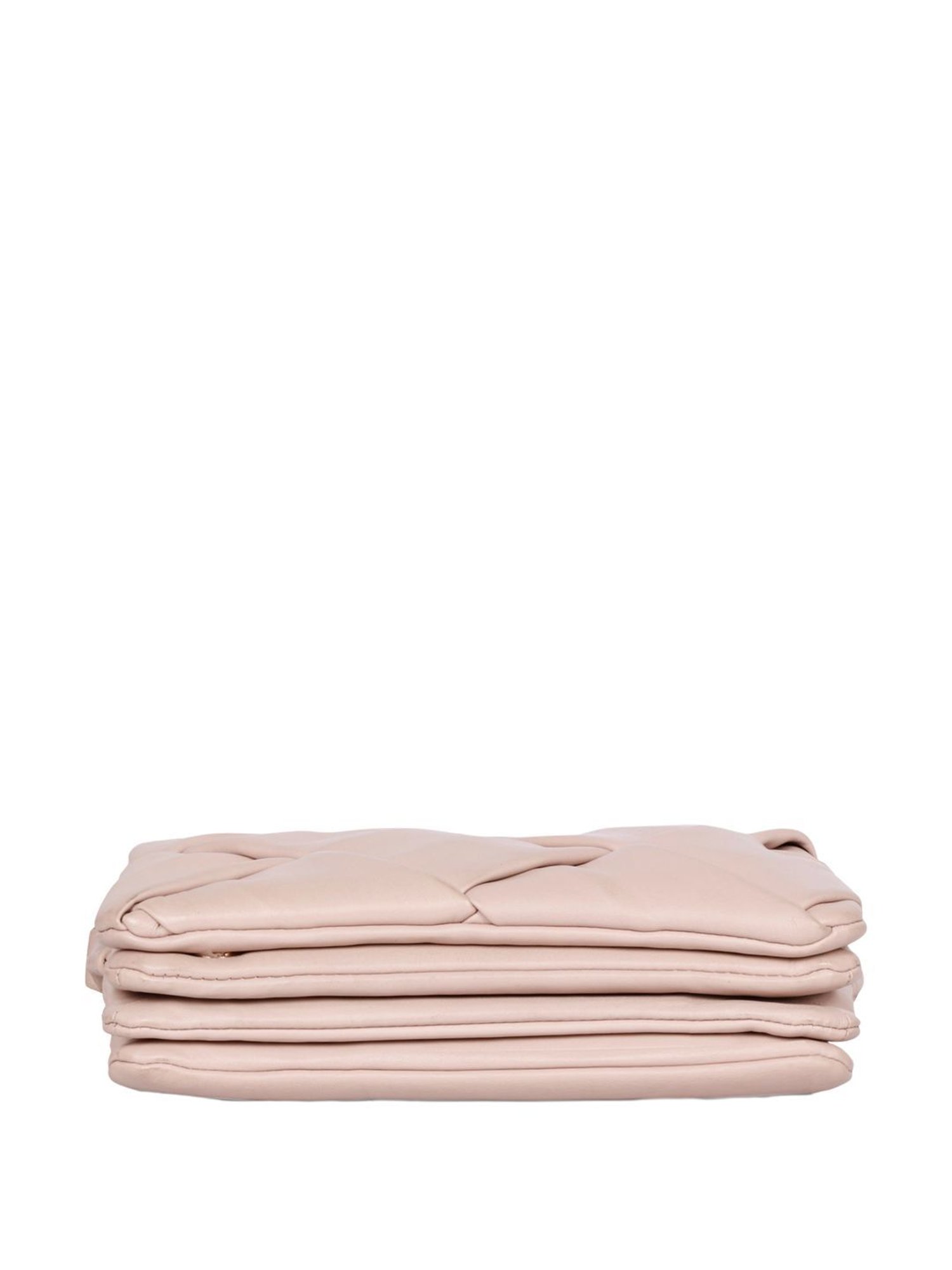 Saint G Pink Textured Medium Sling Handbag