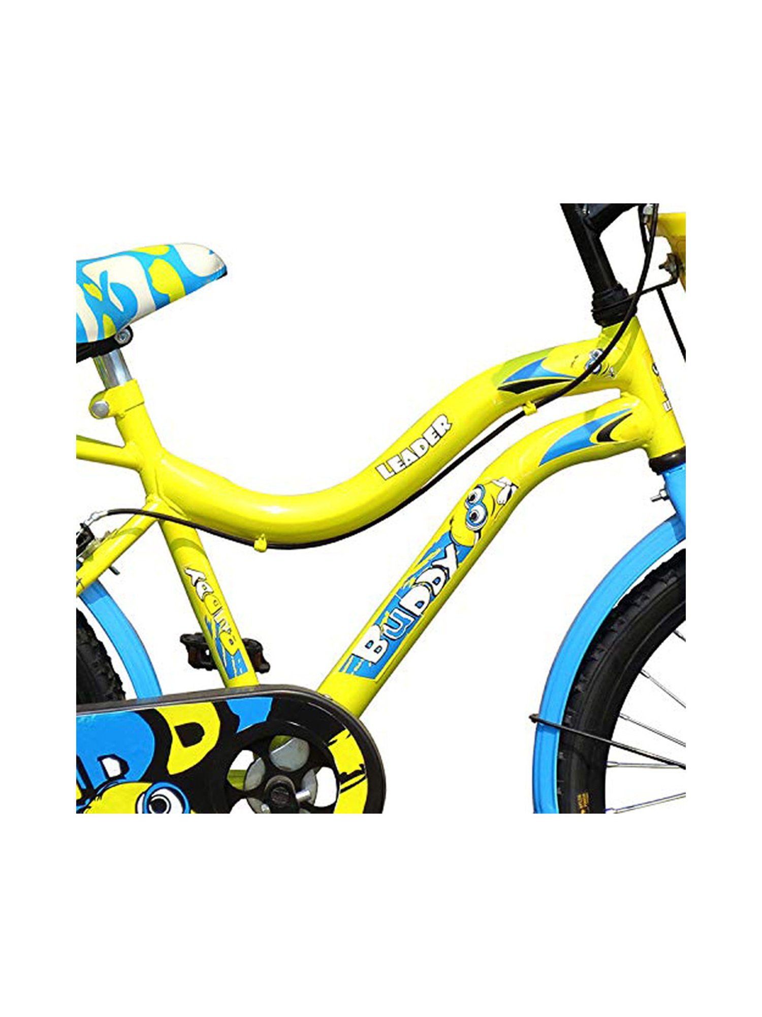 Leader Buddy Bicycles (Neon Yellow) Size - 16T