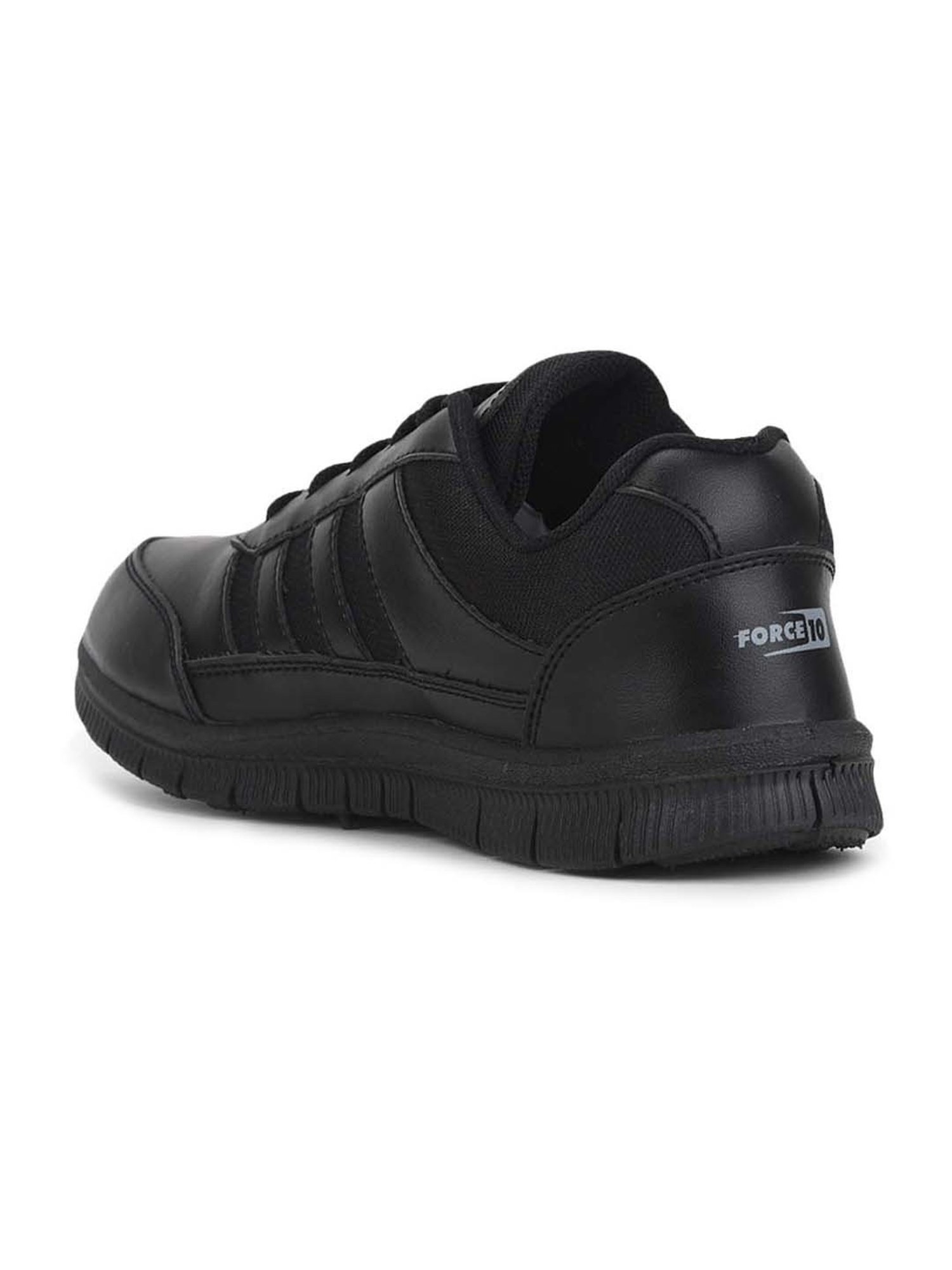 Force 10 By Liberty Kids Black Lace Up Shoes