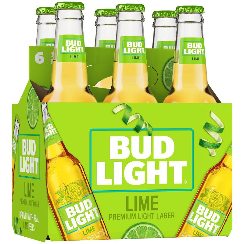 Bud Light Lime Beer - 72 fl oz/6pk Bottles